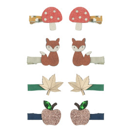 Set 8 mollette mini autumn forest Mimi & Lula