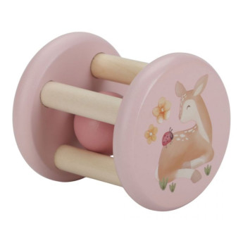 Roller rattle sonaglio in legno Fairy Garden Little Dutch