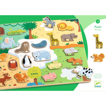 Puzzle incastri animali Djeco