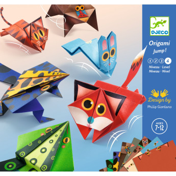 Origami jumping animals Djeco