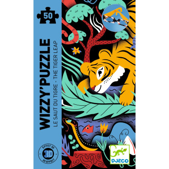 Puzzle 3d La tigre 50 pz Djeco