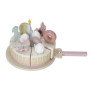 Torta di compleanno rosa 26 pz Little Dutch