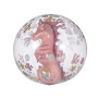 Pallone gonfiabile rosa cavalluccio marino 35 cm Little Dutch