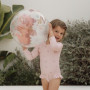 Pallone gonfiabile rosa cavalluccio marino 35 cm Little Dutch