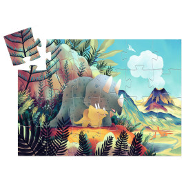 Puzzle Teo il dinosauro -24 pezzi djeco