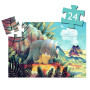 Puzzle Teo il dinosauro -24 pezzi djeco