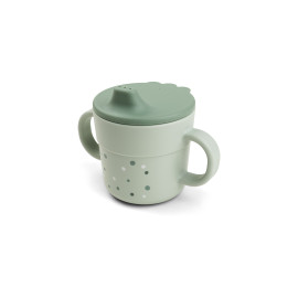 Tazza con beccuccio verde 100% PP Alimentare Done By Deer