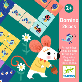 Domino piccoli animali 28 pz Djeco