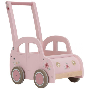 Carrellino Walker Wagon Pink Little Dutch